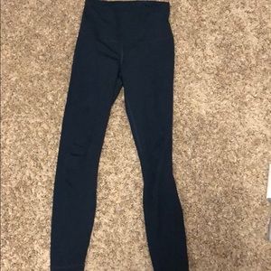 Navy blue leggings